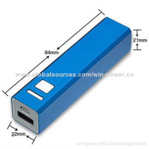 Fashionable Power Banks with Long Lifespan Cycles and 3,000mAh Capacity